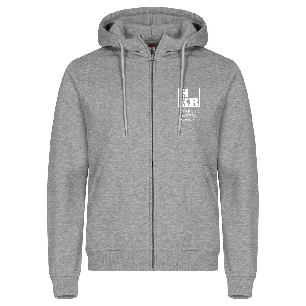 Miami Hoody FZ Gråmel